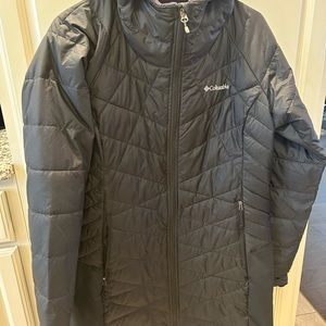 Columbia long women’s winter powder lite mid jacket- only worn a couple times!